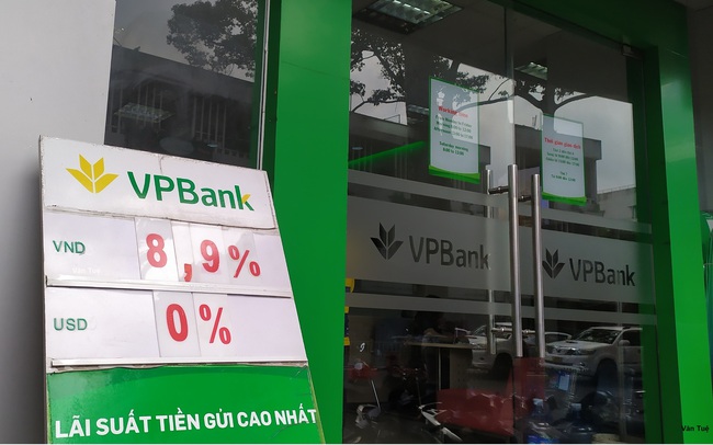 Gửi tiền ở VPBank có thể được lãi tới 9,4%/năm
