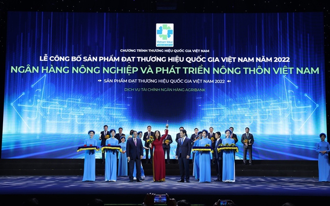 Agribank tự hào là Thương hiệu Quốc gia Việt Nam năm 2022