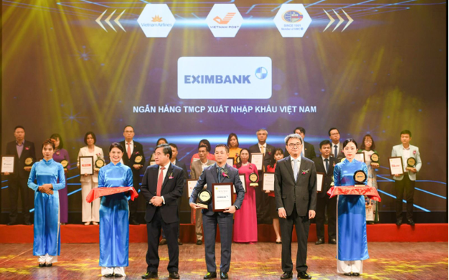 Eximbank nhận giải thưởng nhãn hiệu nổi tiếng Việt Nam
