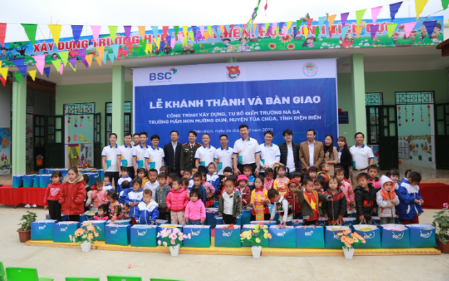 Công ty chứng khoán BIDV (BSC) khánh thành trường mầm non tại Điện Biên