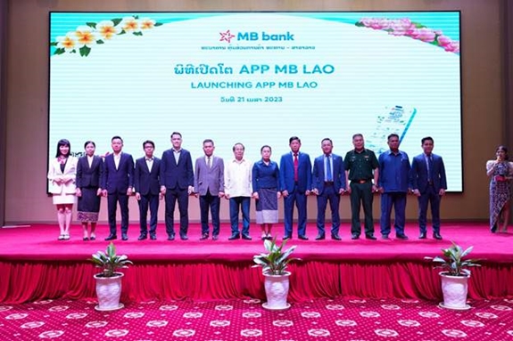 Ra mắt ứng dụng ngân hàng App MB Lào