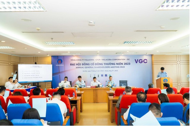 ĐHĐCĐ thường niên năm 2023 Viglacera diễn ra ngày 11/5/2023, tại Hà Nội.