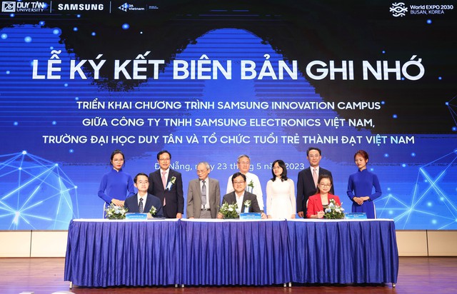 Mở rộng quy mô chương trình Samsung Innovation Campus tới trường đại học ở miền Trung - Ảnh 1.
