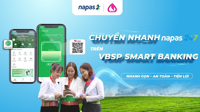 NAPAS cùng NHCSXH thúc đẩy thanh toán không tiền mặt ở nông thôn