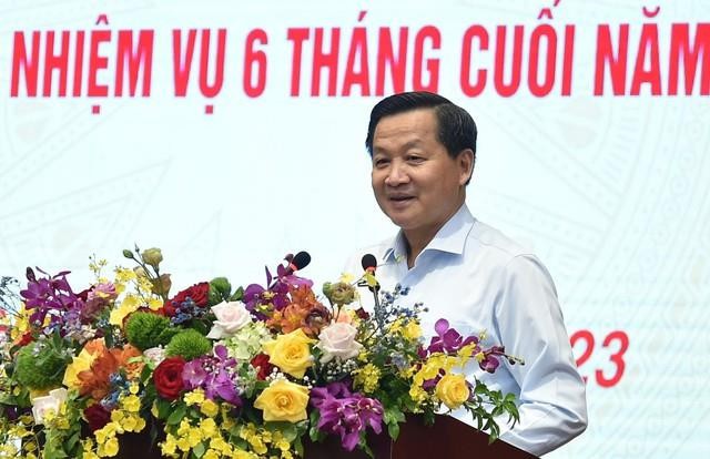 Phó Thủ tướng Chính phủ Lê Minh Khái. Ảnh VGP/Quang Thương