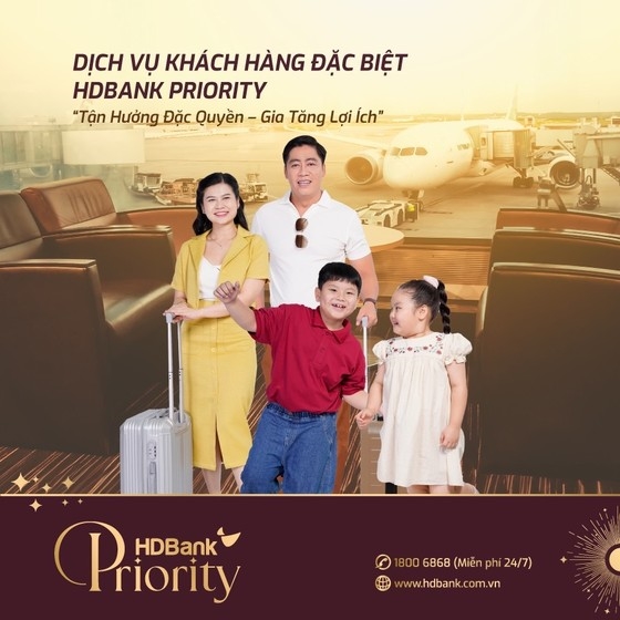 Dịch vụ HDBank Priority ra mắt với những ưu đãi vượt trội