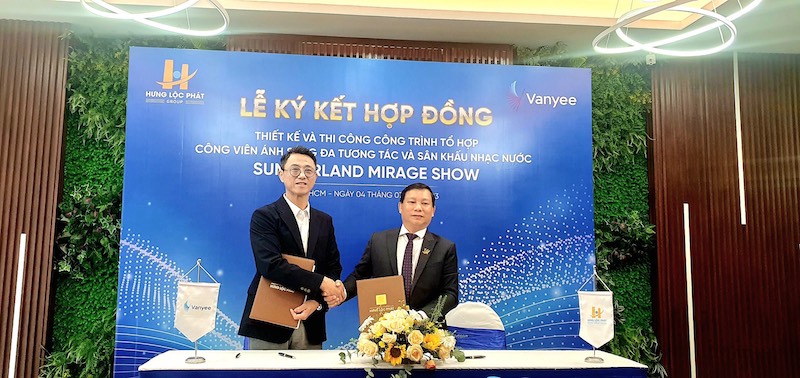 Hưng Lộc Phát Group đầu tư công viên ánh sáng, sân khấu nhạc nước tại Mũi Né Summerland