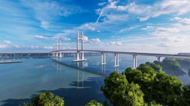 Cầu Rạch Miễu 2 tăng vốn đầu tư thêm 1.600 tỉ, lùi hạn hoàn thành đến 2026