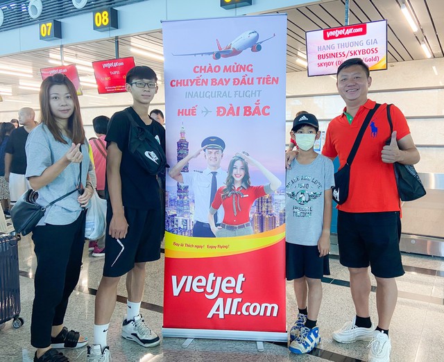 Vietjet mở đường bay thẳng Huế – Đài Bắc