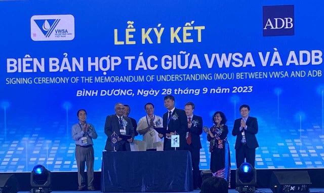 ADB và VWSA thúc đẩy hợp tác ngành nước