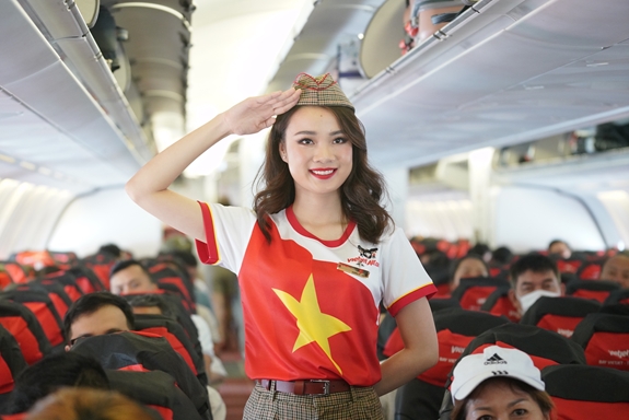 Cùng Vietjet tự hào Việt Nam trên những chuyến bay chào mừng Quốc Khánh 2-9