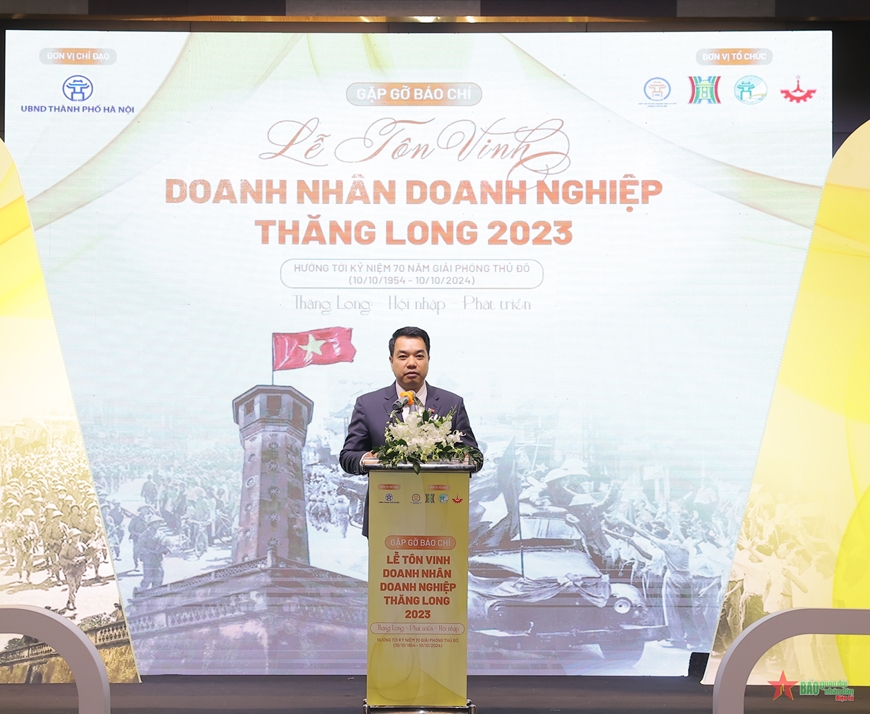 Tôn vinh doanh nhân, doanh nghiệp Thăng Long tiêu biểu năm 2023