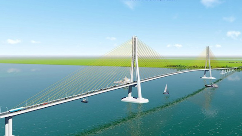 Sẽ khởi công xây cầu Đại Ngãi nối Trà Vinh với Sóc Trăng vào tháng 10