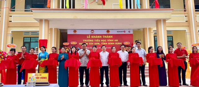 Vietlott mang đến ngôi trường khang trang cho học sinh vùng sâu, vùng xa