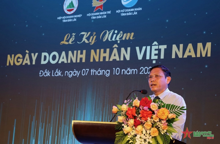 Tỉnh Đắk Lắk kỷ niệm Ngày Doanh nhân Việt Nam