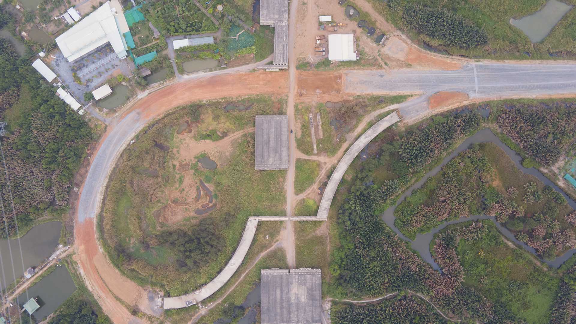 Đoạn cao tốc Long Thành-Bến Lức nối vào TPHCM-Trung Lương sắp được thi công trở lại