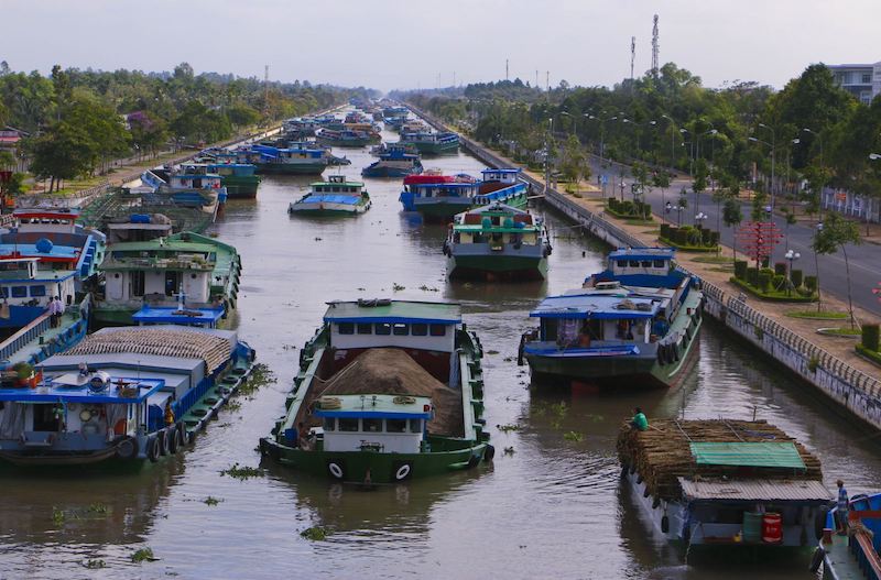 Dự án luồng cho tàu biển trọng tải lớn vào sông Hậu giai đoạn 2 sắp hoàn thành