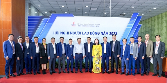 Hội nghị Người lao động PV GAS 2023: PV GAS hoàn thành vượt mức hầu hết các chỉ tiêu năm 2023