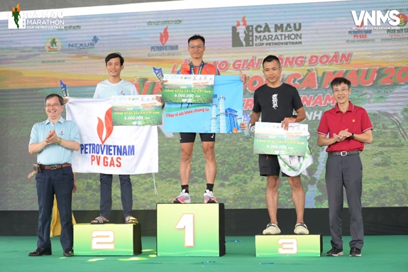 PV GAS đạt thành tích cao tại Giải Marathon Cà Mau 2023 – Cup Petrovietnam