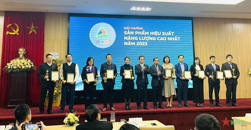 Vinh danh các doanh nghiệp, công trình tiết kiệm năng lượng năm 2023