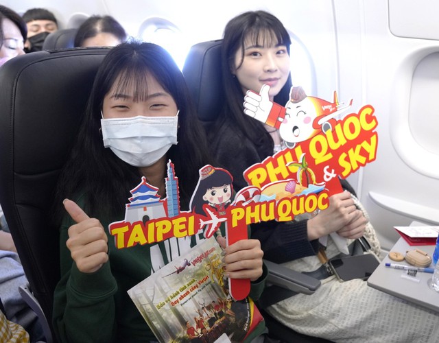 Vietjet mở đường bay kết nối Phú Quốc với Đài Bắc