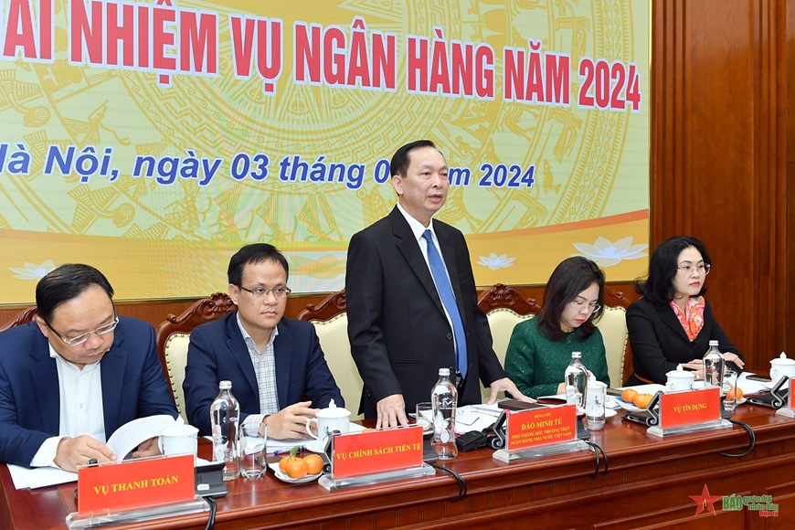 Triển khai nhiệm vụ ngành ngân hàng năm 2024