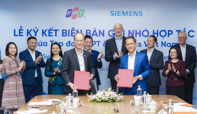 FPT và Siemens hợp tác thúc đẩy phát triển công nghệ trong nước và toàn cầu