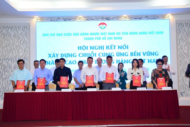 Saigon Co.op ký kết xây dựng chuỗi cung ứng bền vững