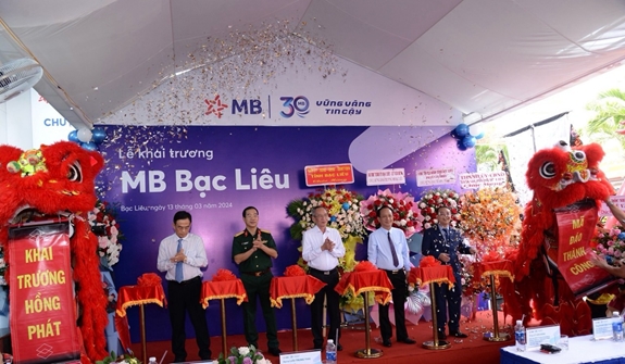 MB khai trương chi nhánh Bạc Liêu