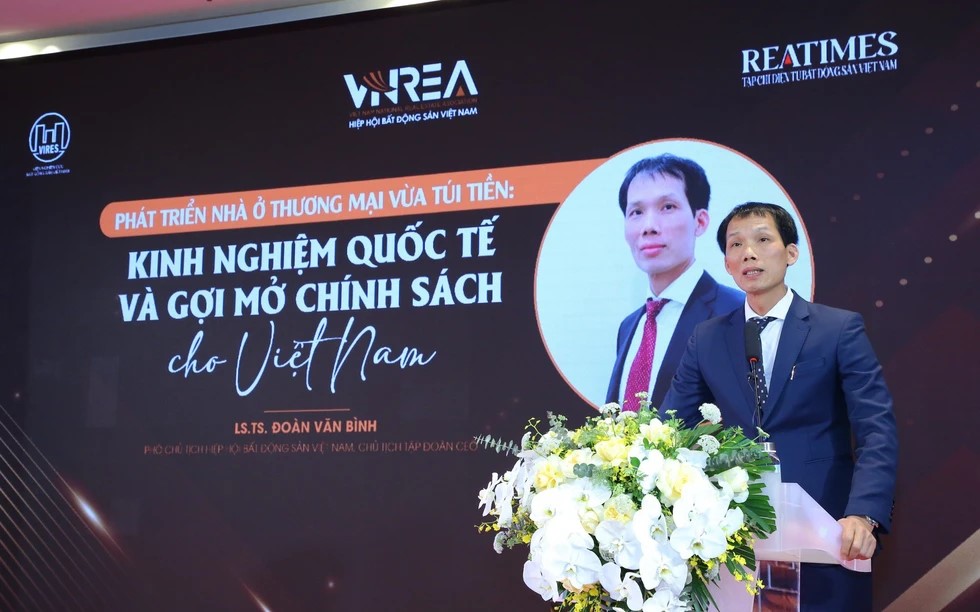 VNREA: Phát triển nhà ở vừa túi tiền không nên phó mặc cho thị trường