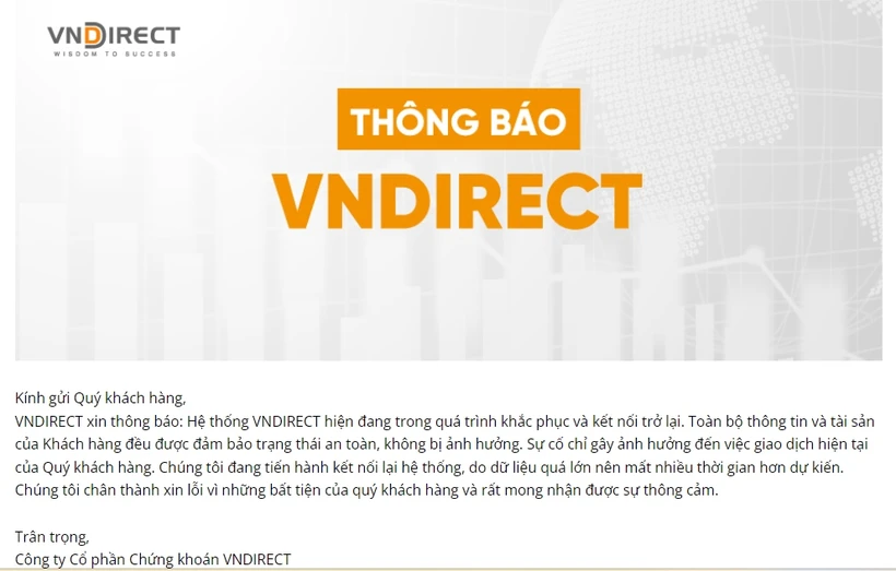 Ủy ban Chứng khoán Nhà nước ra cảnh báo khẩn sau vụ VNDirect bị hacker tấn công