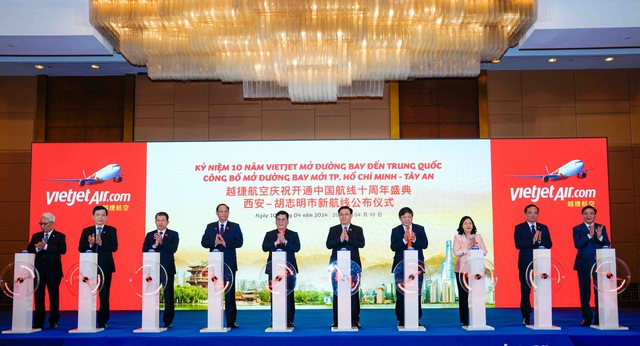 Vietjet công bố đường bay mới TPHCM – Tây An (Trung Quốc)- Ảnh 1.