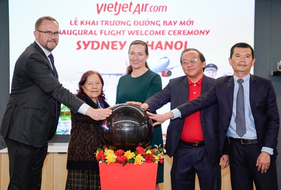 Vietjet khai trương đường bay Hà Nội – Sydney với vé hạng Thương gia giảm tới 50%