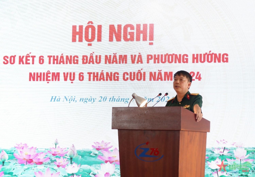 Nhà máy Z176: Giá trị sản xuất 6 tháng đầu năm đạt 55% kế hoạch năm 2024