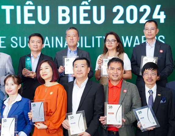 Vietjet được vinh danh trong Top 50 doanh nghiệp phát triển bền vững tiêu biểu 2024