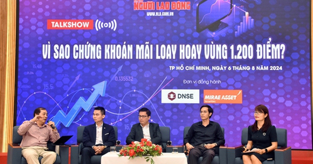 VN-Index loay hoay 1.200 điểm, vì sao?