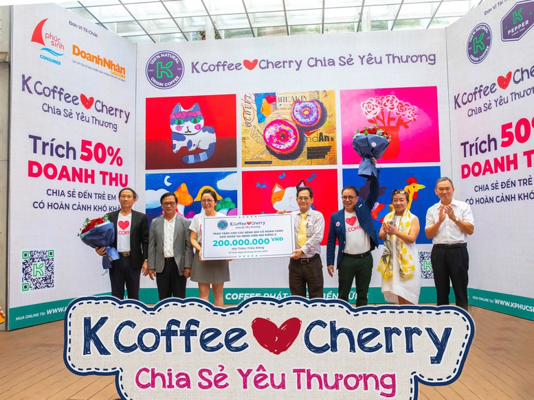 Quỹ ‘K Coffee ♥️ Cherry chia sẻ yêu thương’