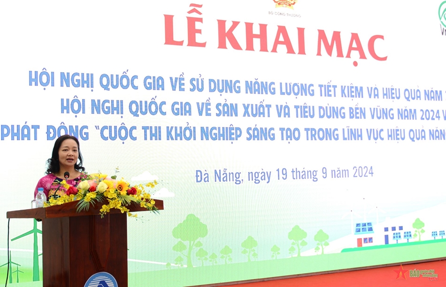 Hội nghị quốc gia về sử dụng năng lượng tiết kiệm, hiệu quả và sản xuất, tiêu dùng bền vững năm 2024