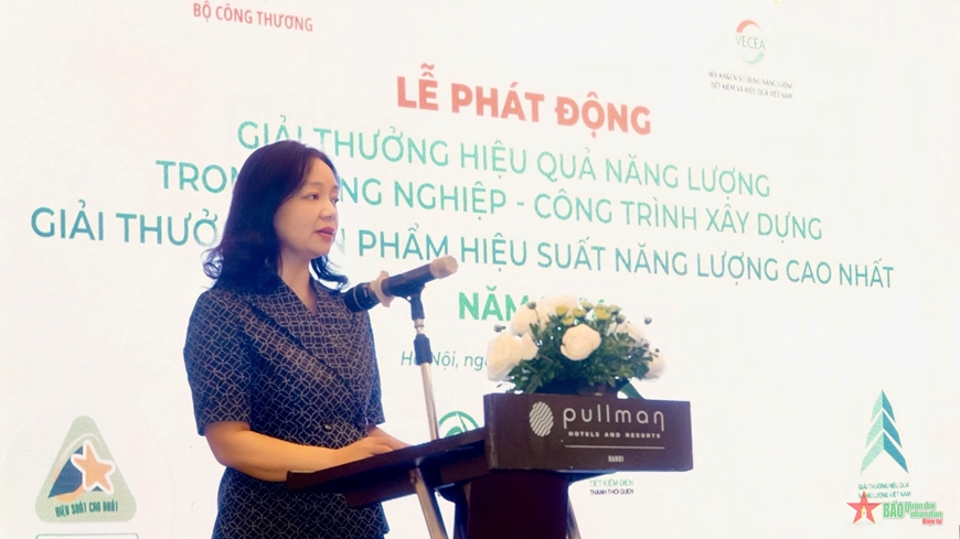 Phát động Giải thưởng Hiệu quả năng lượng trong công nghiệp-công trình xây dựng năm 2024