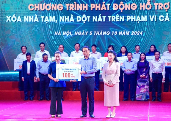 Tập đoàn Masan với những đóng góp gần 120 tỷ đồng cho các hoạt động an sinh xã hội