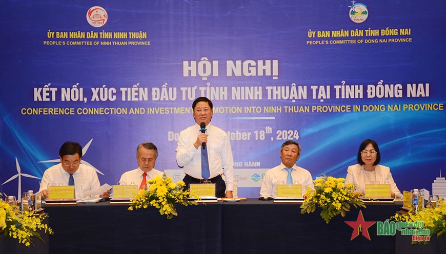 Kết nối, xúc tiến đầu tư vào Ninh Thuận