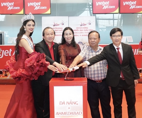 Vietjet khai trương đường bay thẳng giữa Ahmedabad (Ấn Độ) và Đà Nẵng