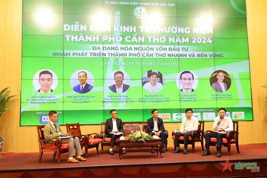 Diễn đàn kinh tế thường niên thành phố Cần Thơ năm 2024