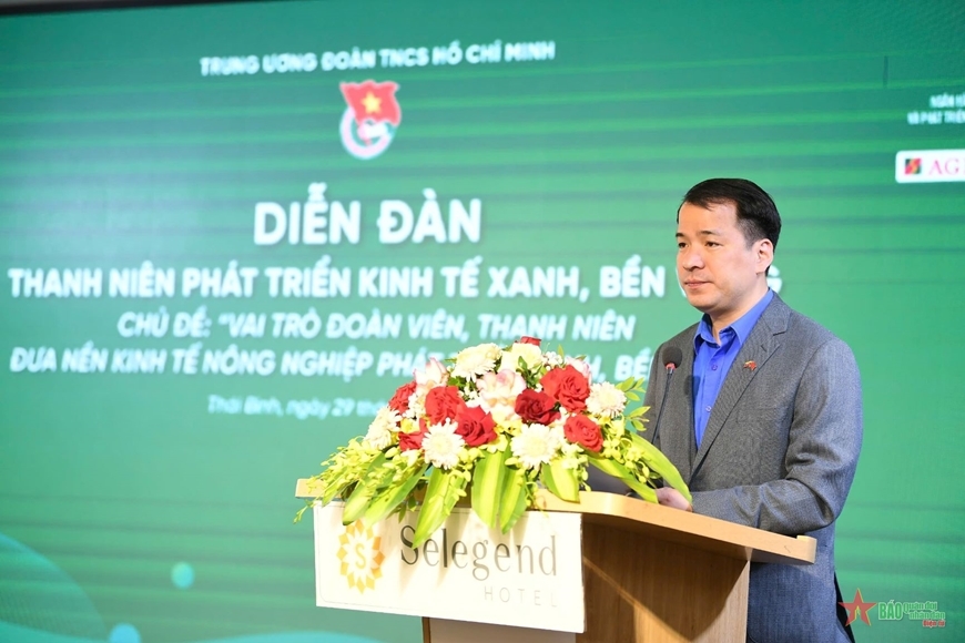 Thanh niên góp sức phát triển kinh tế xanh, bền vững