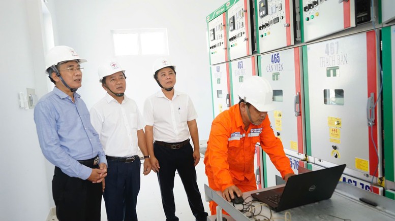 EVNSPC: Tiếp tục đóng điện, vận hành nhiều công trình điện 110 kV trọng điểm