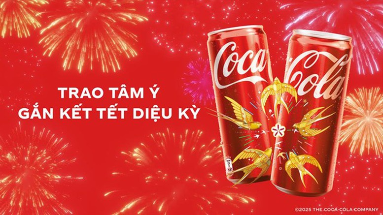 Coca-Cola khởi động chiến dịch Tết 2025: ‘Trao tâm ý, Gắn kết Tết diệu kỳ’