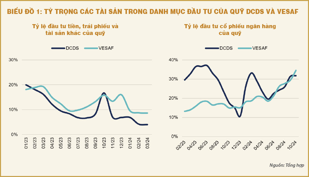 Nhìn lại chiến lược đầu tư của các quỹ trong năm 2024