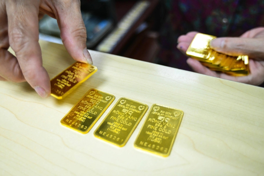 Giá vàng hôm nay (25-12): Giá vàng trong nước giảm nhẹ