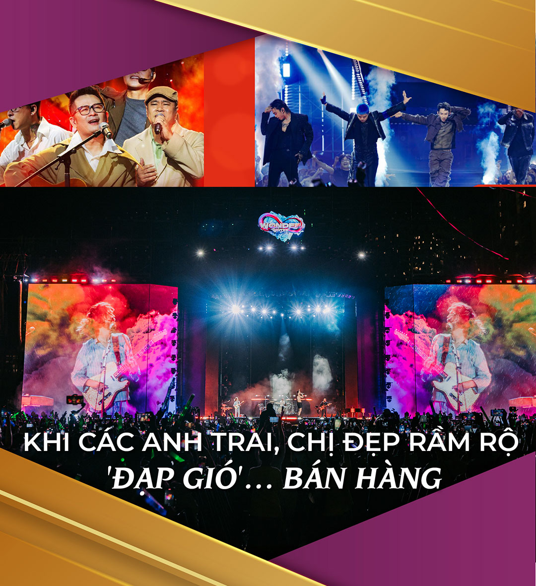 Khi các anh trai, chị đẹp rầm rộ ‘đạp gió’… bán hàng