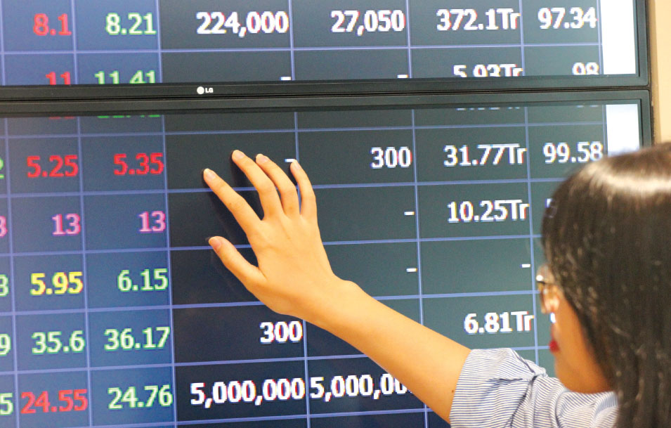 Chứng khoán tăng hơn 5 điểm, nhiều cổ phiếu ngành thép phục hồi trở lại